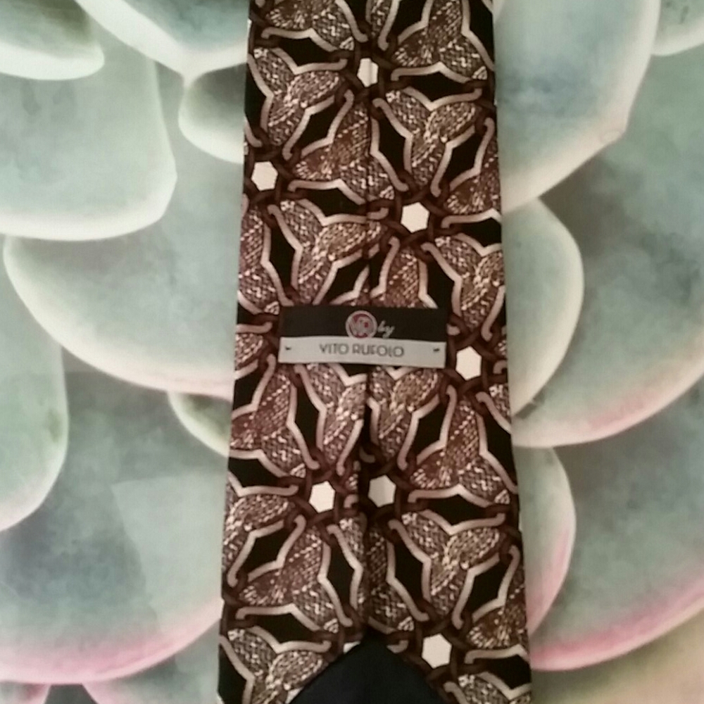Vito Rufolo silk tie - Picture 3 of 4